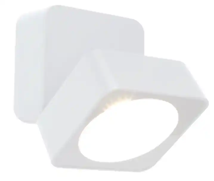 Punto luce led da parete Sovil Quadro 7W 4000K bianco - 99140/02 Must-Have