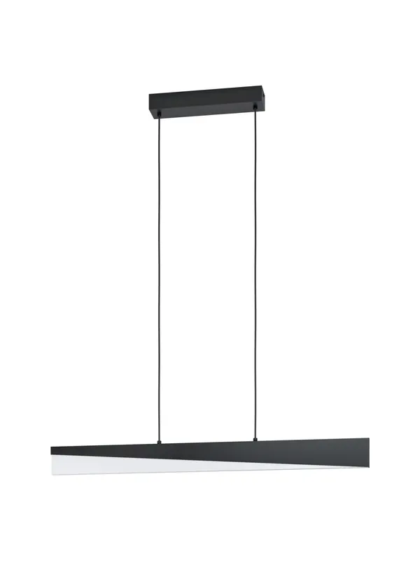 Lampadario moderno a led design nero per soggiorno cucina GL0060 Vendita Finale