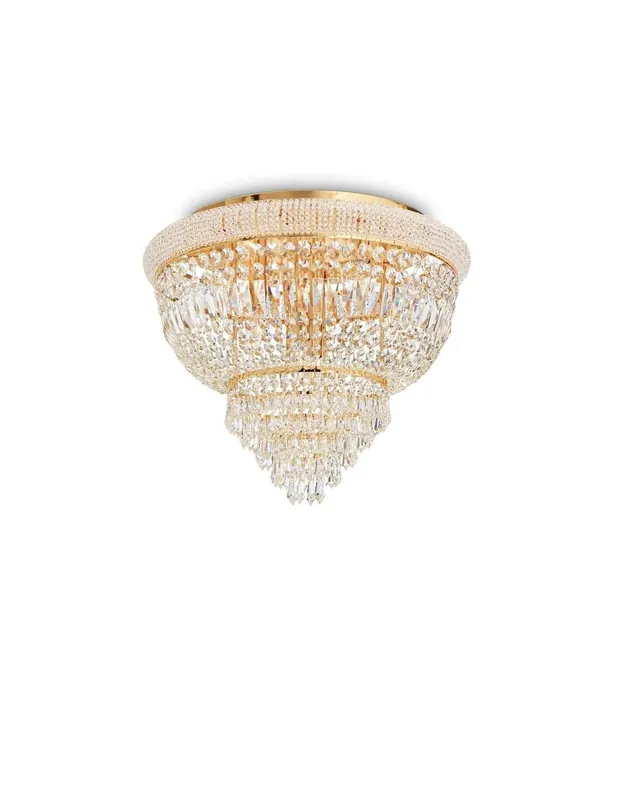 Ideal Lux Dubai Pl6 Ottone Quantità Limitata