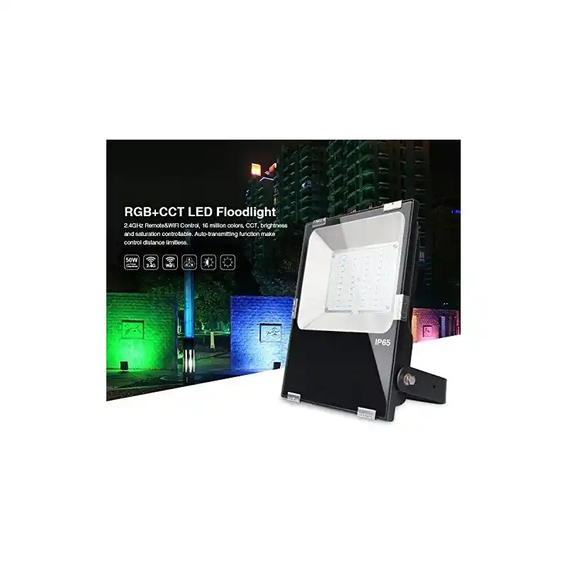 mi light faro proiettore led 50w rgb+cct 2700k 6500k 220v ip65 fut02 2294 Nuova Collezione