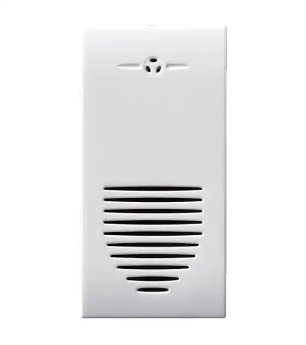 Suoneria AVE Domus S44 1 modulo 230V IP40 bianco - 441029 Pagamento Sicuro
