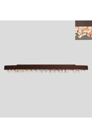 Affare Masiero Olà PL8 OV 210 LED plafoniera con pendenti colorati