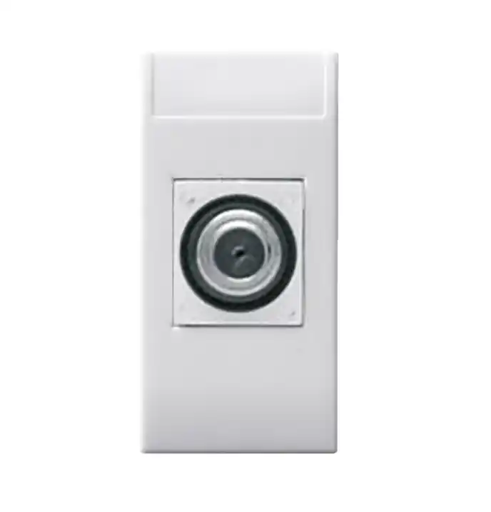 Must-Have Presa coassiale femmina AVE Domus S44 1 modulo bianco 40-2400MHz bianco - 441096F