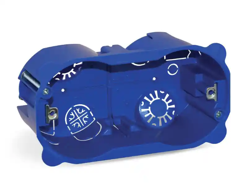 A Buon Prezzo Scatola da incasso AVE 4 moduli 130x64x51mm blu - 254CG
