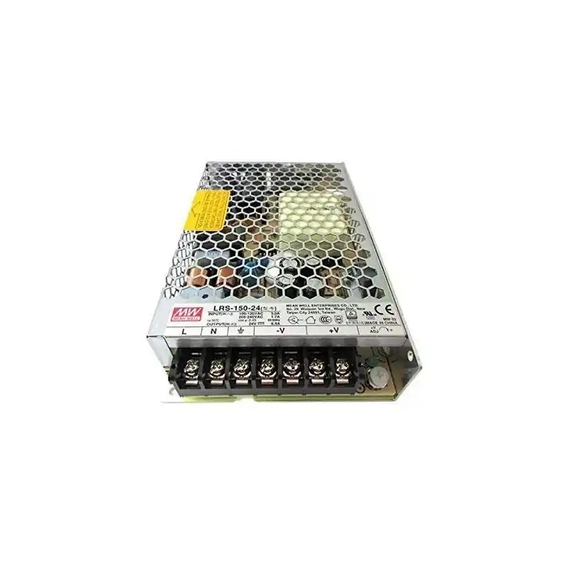 Bestseller meanwell alimentatore led mean well ip20 lrs 150 24 150w 24v enclosed ac dc 1987