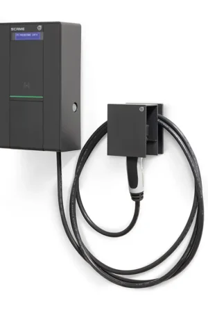 Economico Stazione di ricarica wallbox Scame Business 1P+N+T 32A 7.4kW con interruttore 1P+N antracite - 205.W32-S
