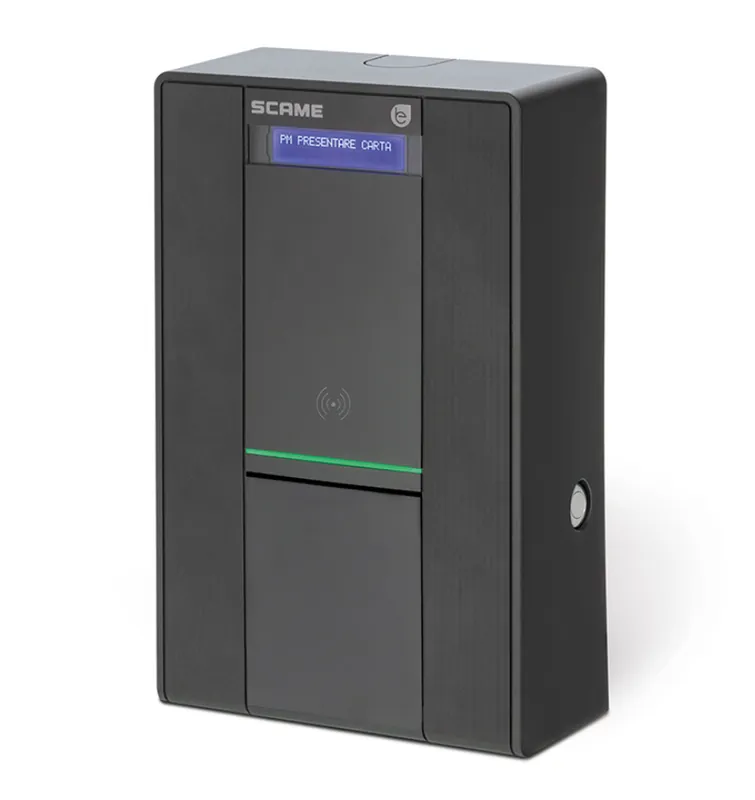 Saldi Stazione di ricarica wallbox Scame Pro 1P+N+T 32A 7.4kW con interruttore 1P+N antracite - 205.W52-B