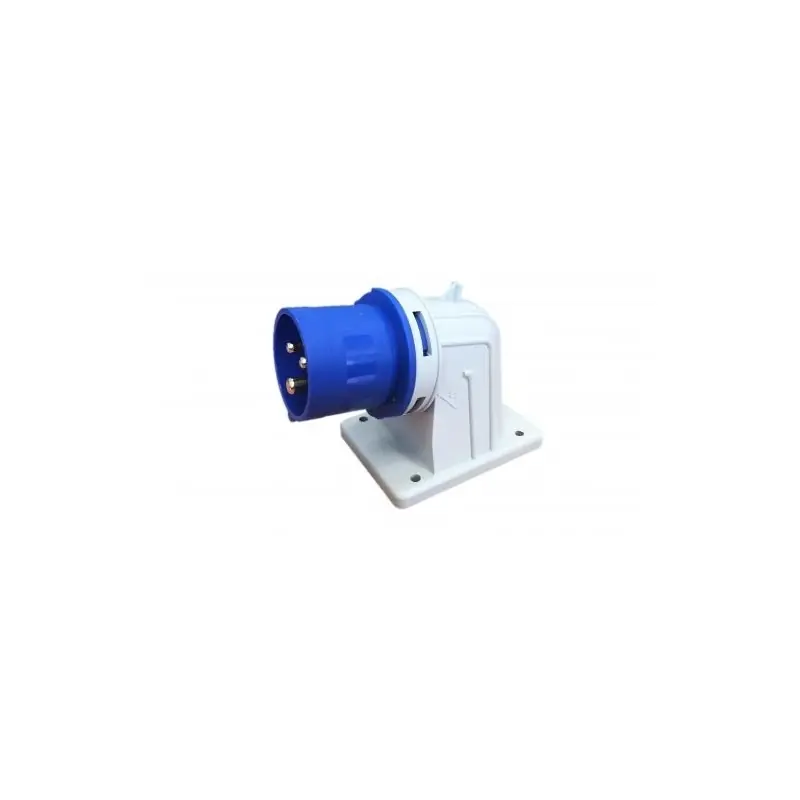 rosi spina fissa da parete a 90° blu 220v 2p+t 32a ip44 6h 1019 Promo Stagionale