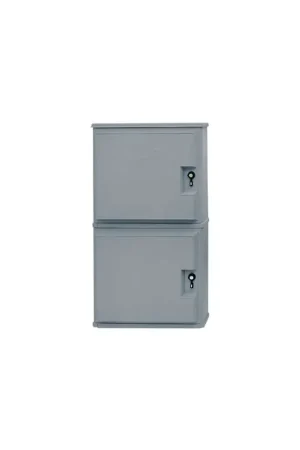 Occasione Imperdibile armadio stradale quadro in vetroresina doppio scomparto are c ss (c4mx2)senza serratura oec s03743ss