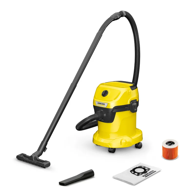Occasione Imperdibile Aspiratore solidi liquidi Karcher WD 3 V 1000W max 15L giallo - 1.628-104.0