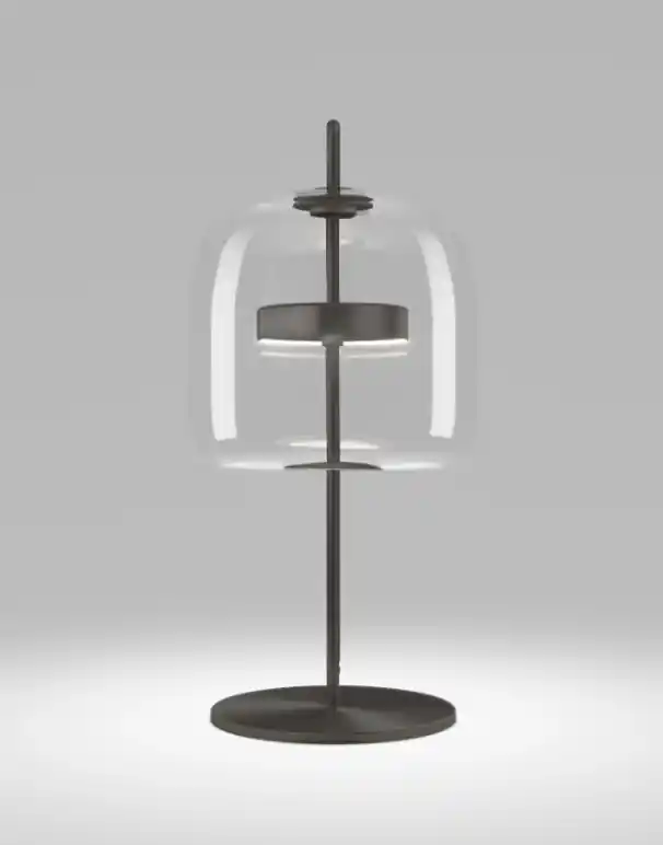 Lampada da tavolo led Vetreria Vistosi Jube 13W 2700K nero JUBELT000P15NEOCRTRL241CE - 2020200405366 Offerta Speciale