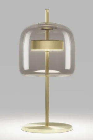 Lampada da tavolo led Vetreria Vistosi Jube 13W 2700K oro JUBELT000S16OS-FUTRL241CE - 2020200377106 Non Perdere