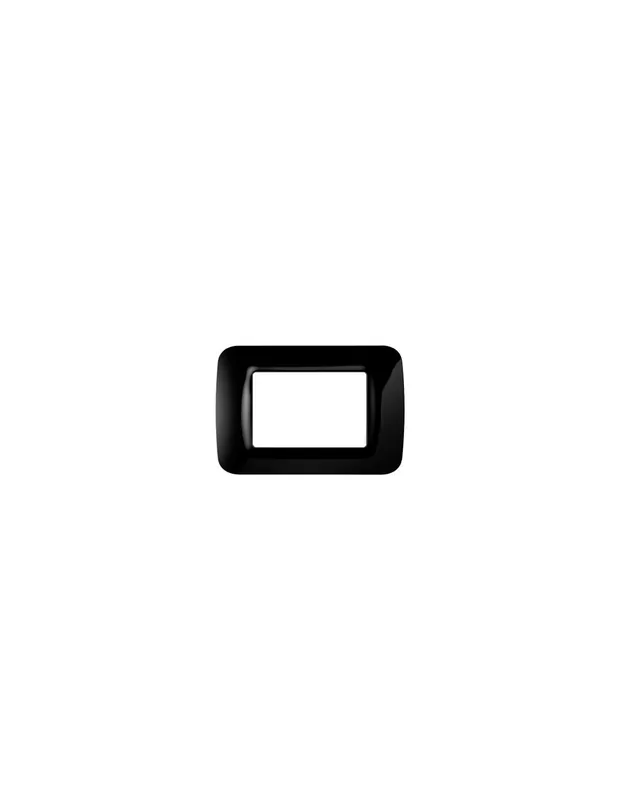 Placca top system 3 fori nero toner GW22513 gewiss Ultime Pezzi