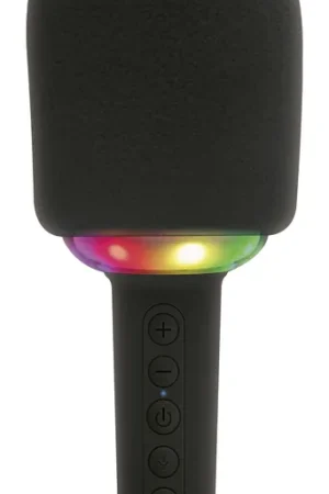 Microfono Karaoke Bluetooth con Effetti Luce 10W Karma Italiana SNG-N Subito Disponibile