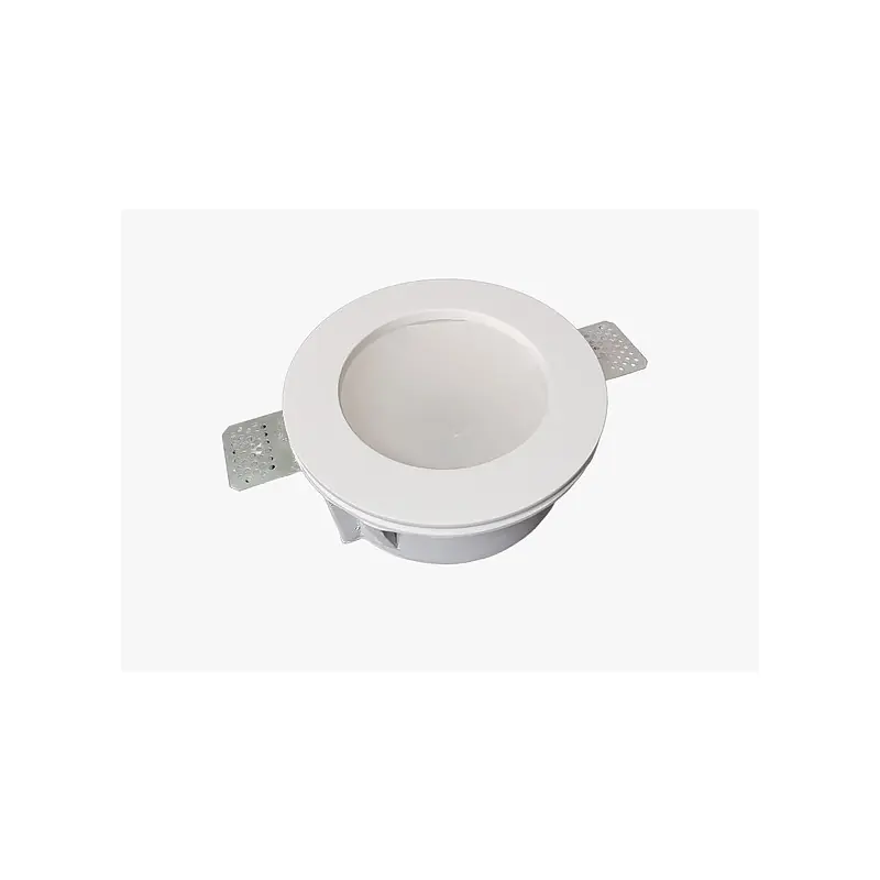 faretto da incasso in gesso ceramico tondo con vetro satinato grande csf125 A Buon Prezzo