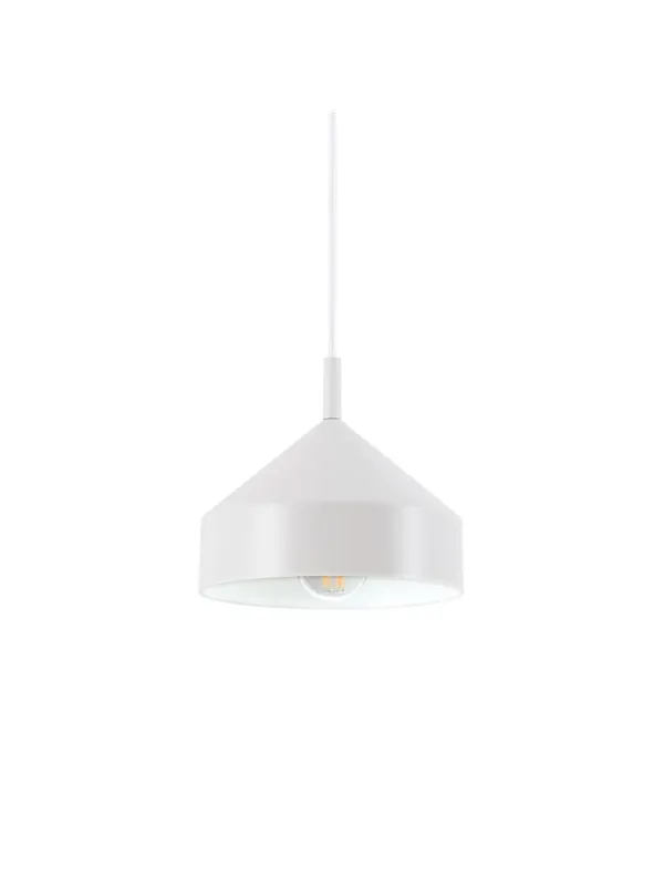 Promozione Lampadario a sospensione moderno design bianco 1 luce per cucina DL1693