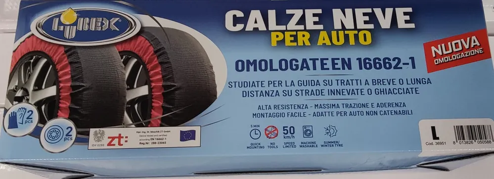 Popolare Calze da neve Lubex taglia L - 36951