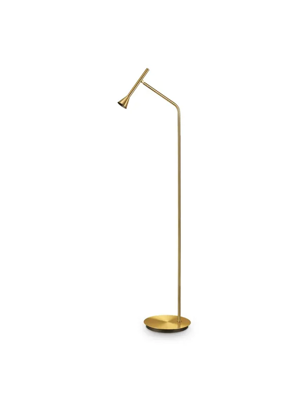 Nuova Collezione Piantana moderna led design oro a 1 luce per soggiorno sala DL1689