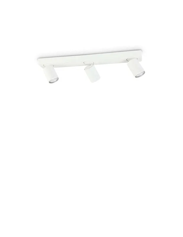 Compra Adesso Ideal Lux Rudy Pl3 Round Bianco