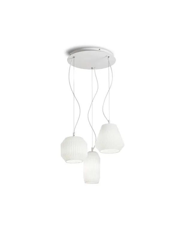 Bestseller Ideal Lux Origami SP3 lampadario moderno per soggiorno e cucina