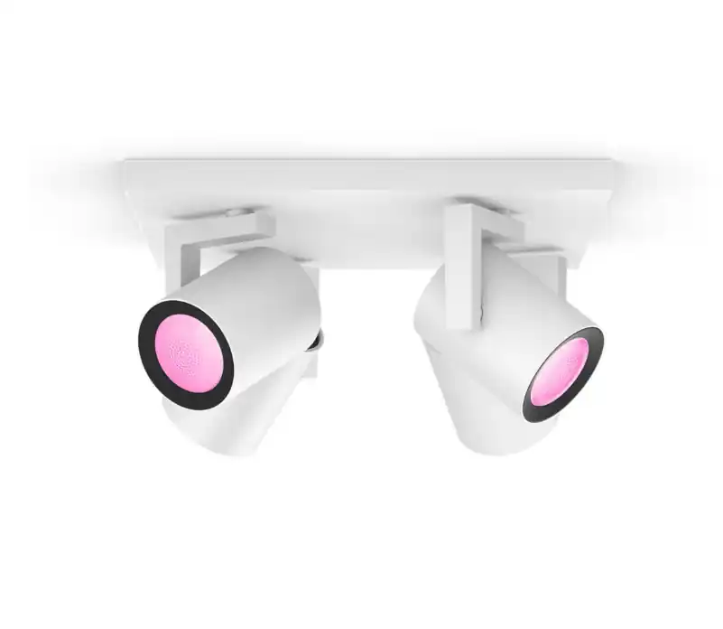 Esclusivo Spot led bluetooth Philips Hue Argenta 4x5.7W 2000-6500K bianco - 31819900