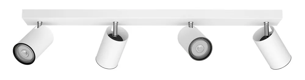 Spot Philips Kosipo 4xGU10 max 5.5W bianco - 43527800 Scelto Dai Clienti
