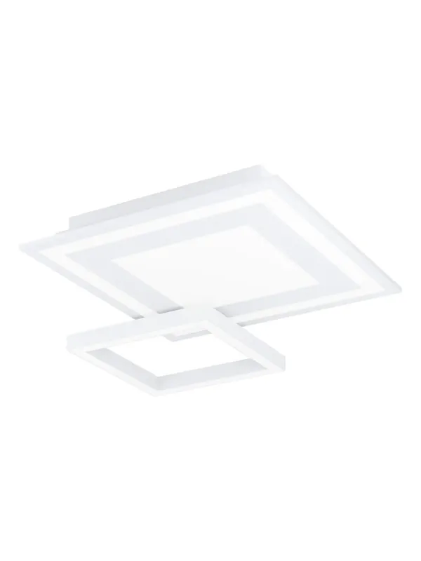 Acquista Ora Plafoniera moderna a led smart rgb design bianco per soggiorno camera GL0016