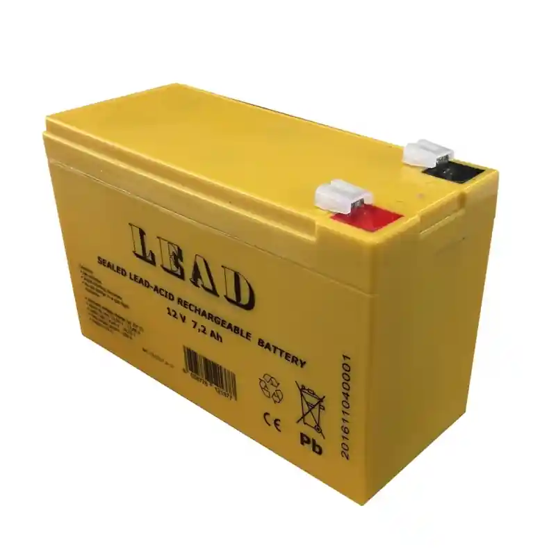 lince batteria ricaricabile al piombo antifurto 12v 7,2Ah lince 1112 Ultima Occasione