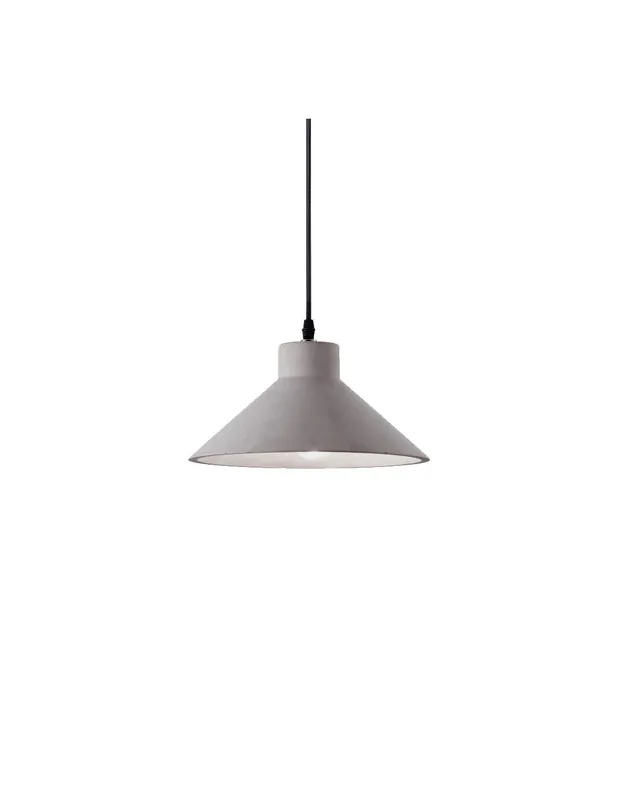 Ideal Lux Oil-6 SP1 lampadario moderno con diffusore in cemento E27 15W Non Perdere