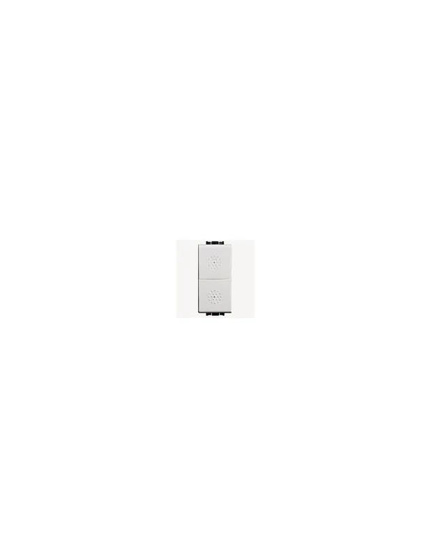 Pulsante doppio 1p no 16a light living n4036 ticino Reso Gratuito