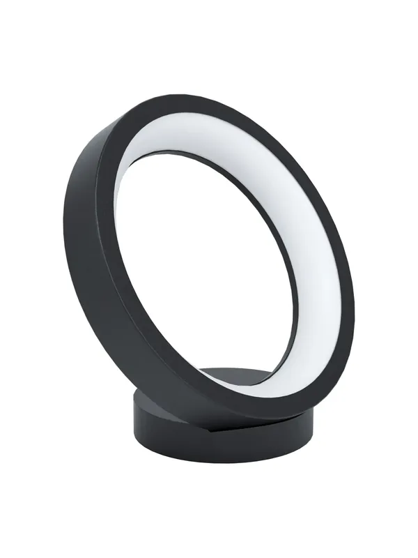 Lumetto a led smart rgb design moderno nero per soggiorno camera GL0009 Offerta Lampo