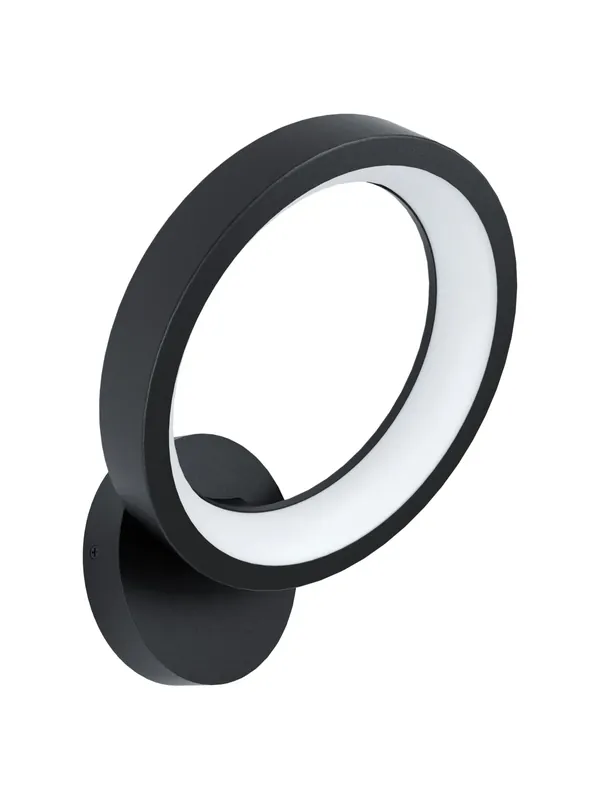 Applique a led smart rgb design moderno nero per soggiorno camera GL0008 Prezzo Basso