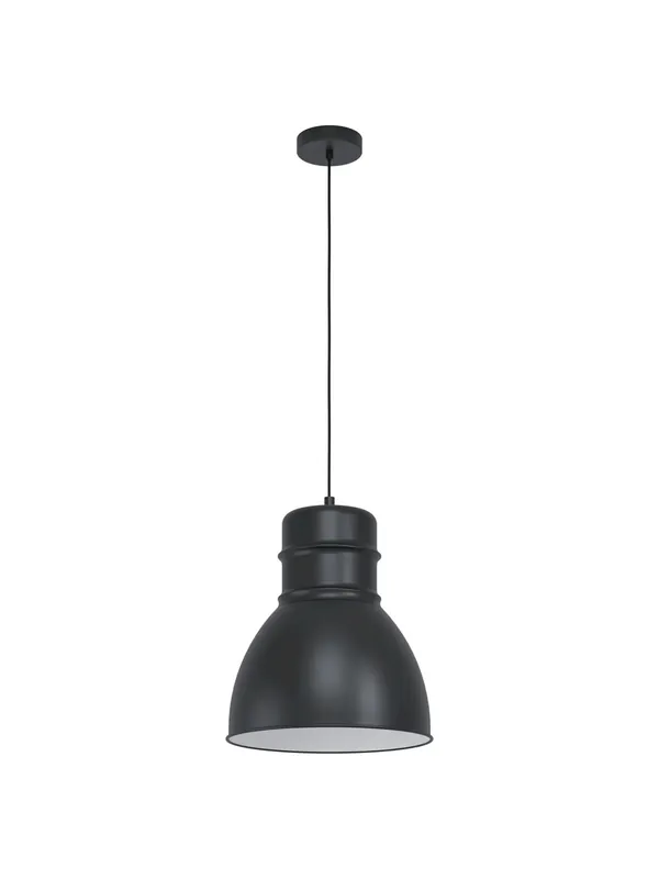 Novità Lampadario a sospensione moderno design nero a 1 luce GL0139