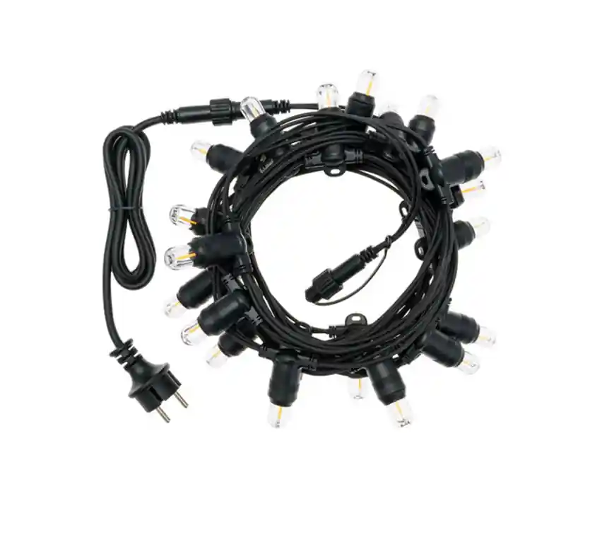 Occasione Imperdibile 40 bulbi led New Lamps 5W luce fredda da 10m verde - 55-491