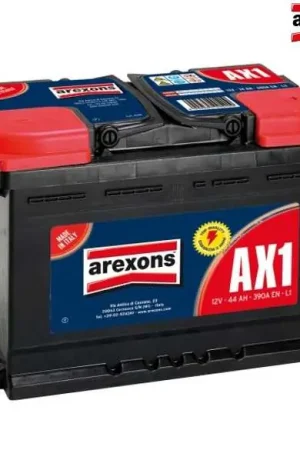 Batteria avviamento Auto 74Ah 680A Arexons AX5 per tutti i tipi di auto e furgoni Promozione