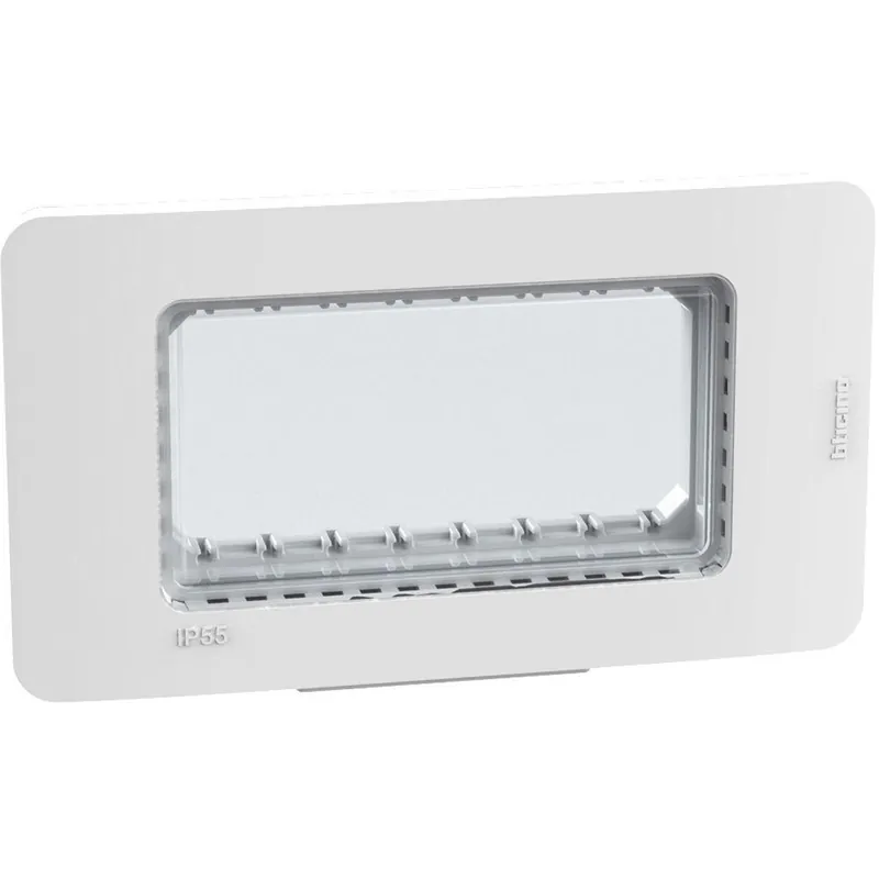 Ultime Pezzi Placca Bticino MatixGO 4 moduli IP55 bianco - 28604W