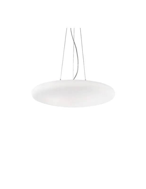 Promozione Esclusiva Ideal Lux Smarties SP3 D50 lampadario in vetro per cucina moderna E27 60W
