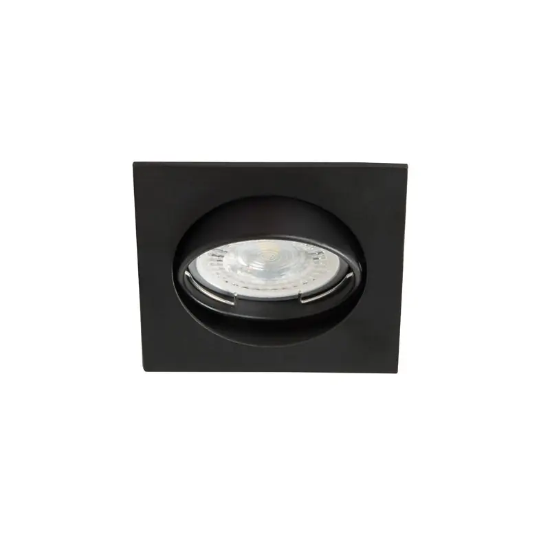 Quantità Limitata kanlux porta faretto incasso quadrato orietabile nero opaco navi ctx dt10 b kanlux 25991