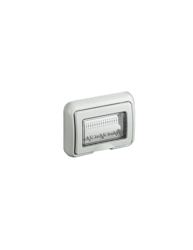 Coperchio copertura matix stagno ip55 3posti 25603 ticino Offerta Lampo