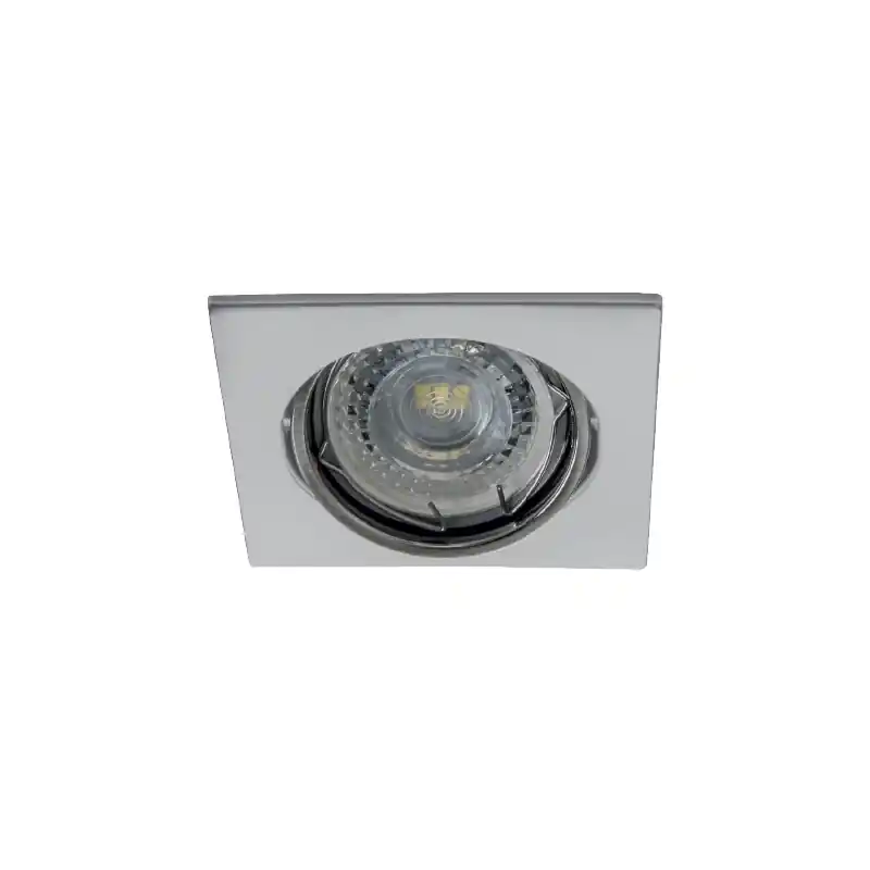 Acquista Ora portafaretto da incasso quadrato grigio satinato orientabile kanlux 26734