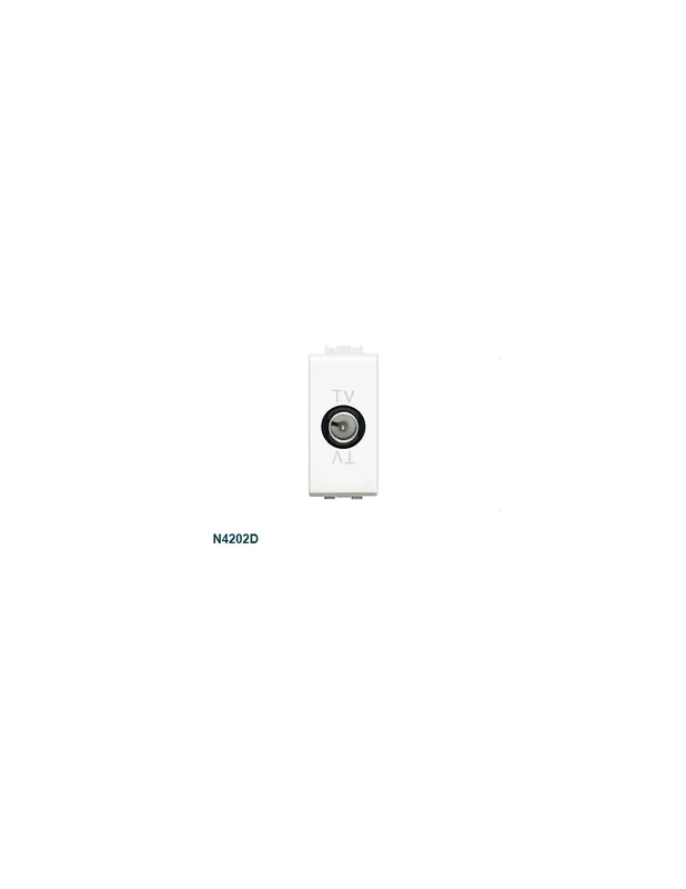 Presa tv/sat light derivata maschio n4202d ticino Offerta