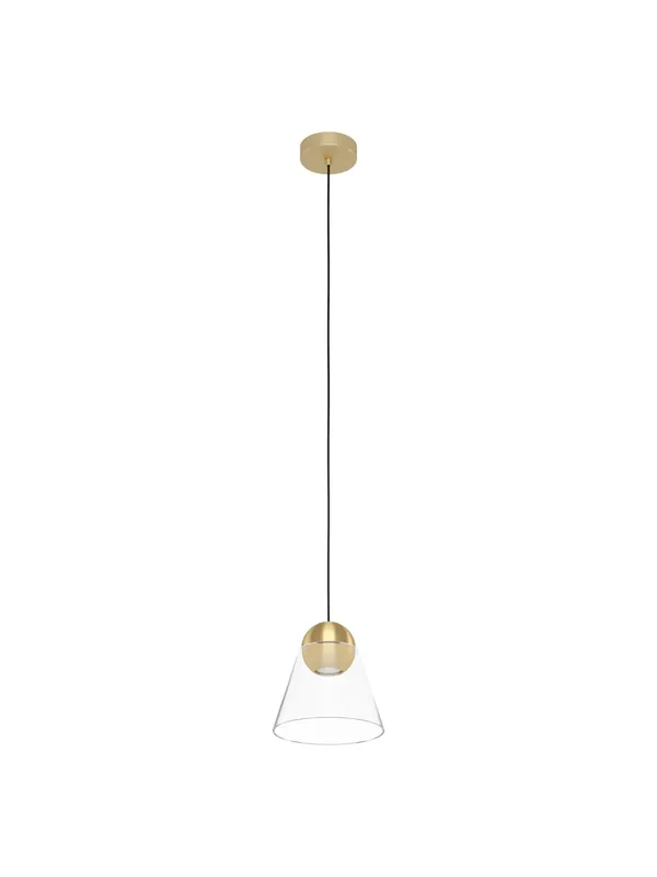 Ultima Occasione Lampadario a sospensione moderno design oro 1 luce per cucina GL0086