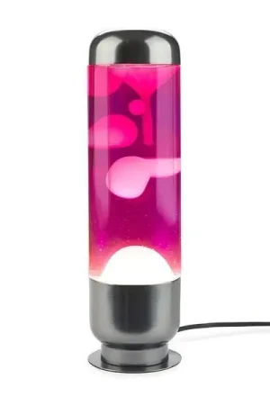 Spedito Oggi Lampada da tavolo led GeneralImport Lava Capsule attacco GU10 35W rosa - 28012