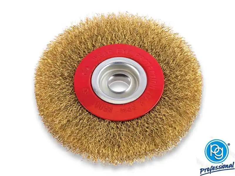 SPAZZOLA CIRCOLARE POGGI Ø 150mm FORO 16/20/32mm Prezzo Basso