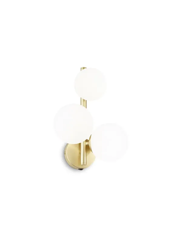 Offerta Applique moderno design oro 3 luci per camera DL1679