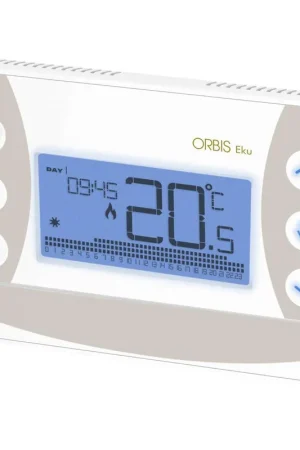 Cronotermostato digitale da parete Orbis Eku a 2 fili bianco - OB326400 Direttamente Dal Produttore