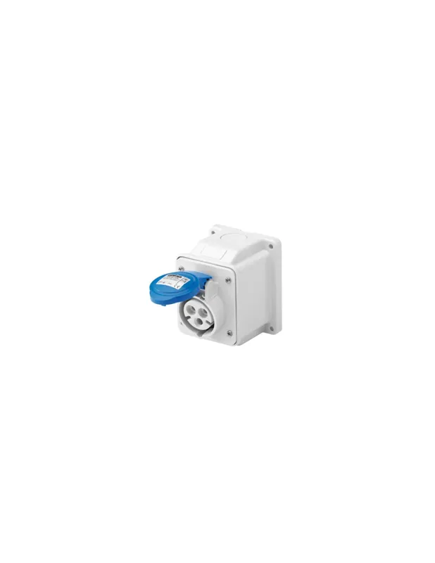 Prezzo Di Fabbrica Presa cee parete fissa blu 10°2p+t16a 220v gw62404 gewiss