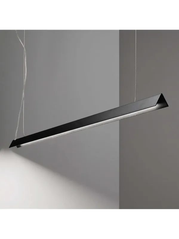 Compra Adesso Lampadario a led design moderno nero per cucina studio DL1667