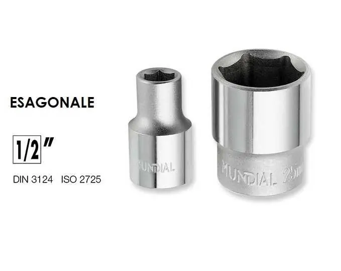 Prezzo Ridotto CHIAVE BUSSOLA ESAGONALE 1/2" 14mm