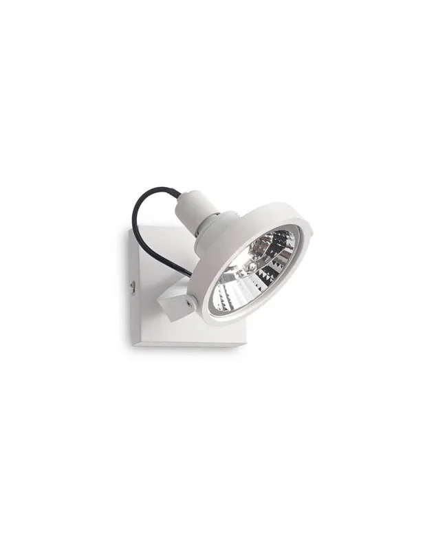 Ideal Lux Glim PL1 lampada da parete e da soffitto led con diffusore orientabile GU10 Prezzo Conveniente